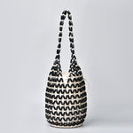 Sac seau perle tissé à la main