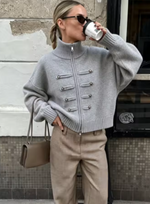 Gilet tricoté Leana