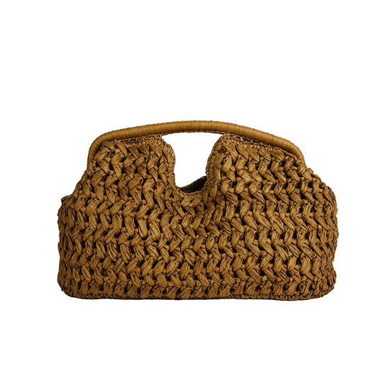 Sac en paille tissé à la main