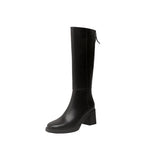 Botte à talons noir